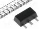 BCX53-10.115 - Transistor  PNP, bipolar, 80V, 1A, 1W, SOT89