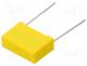   - Capacitor  polypropylene, X2, 47nF, 10mm, 10%, 13x11x5mm, 310VAC