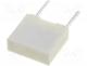 Capacitor  polyester, 2.2nF, 100VDC, Pitch 5mm, 10%, -55....105C