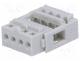 IDC Connector - Plug, IDC, female, PIN 4, IDC, THT, 2.54mm, tinned, Pin layout 1x4