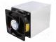 LA/17/150/24 - Heatsink  extruded, L 150mm, W 120mm, H 120mm, 0.074K/W, aluminium