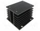 Heatsinks - Heatsink  extruded, grilled, for thee phase solid state relays