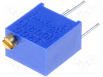 3266W-1-504LF - Potentiometer  mounting, multiturn, 500k, 250mW, 10%, linear