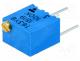 T63YB100K - Potentiometer  mounting, multiturn, 100k, 250mW, 10%, linear