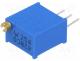 Multiturn pot - Potentiometer  mounting, multiturn, 250k, 500mW, THT, 10%, linear