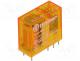 Relay  electromagnetic, DPDT, Ucoil 230VAC, 8A/250VAC, 8A/30VDC