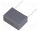 polypropylene Capacitor - Capacitor  polypropylene, X2, 1.5uF, 27.5mm, 10%, 32x13x22mm