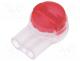   - Splice terminal  quick splice, IDC, Colour  red, Series  Scotchlok