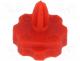 CA66001R - Knob, with pointer, red, Ø6.3mm, Application  CA6