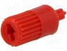 CA66022R - Knob, shaft knob, red, Ø5mm, Application  CA6