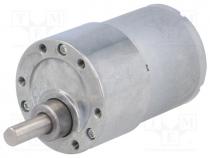 Motor  DC, with gearbox, 12VDC, 19 1, 500rpm, max.0.59Nm, 5A
