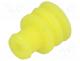 Waterproof connector - Seal for wire, Superseal 1.5, yellow, Øcable 1.8÷2.4mm