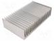  IC - Heatsink  extruded, grilled, L 150mm, W 262mm, H 60mm, aluminium