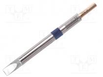 Tip, chisel, 5mm, 325÷358C, for TMT-2000S-KM station