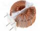 EMC Filter - Inductor  wire, THT, 1.5mH, 3A, 45m, -25÷120C, 250V