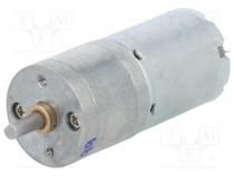 POLOLU-3255 - Motor  DC, with gearbox, 12VDC, LP, 99 1, dbl.sided shaft  no, 55rpm