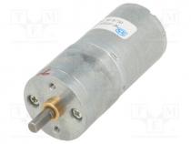 POLOLU-1587 - Motor  DC, with gearbox, 6VDC, LP, 99 1, 58rpm, max.918mNm, 2.4A