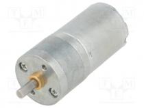 POLOLU-1585 - Motor  DC, with gearbox, 6VDC, LP, 47 1, 120rpm, max.459mNm, 2.4A
