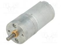 POLOLU-1574 - Motor  DC, with gearbox, 6VDC, HP, 47 1, 200rpm, max.812mNm, 6.5A