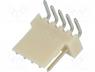 Connector - Socket, wire-board, male, NS25, 2.54mm, PIN  5, THT, 250V, 3A, tinned
