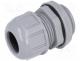 MX-936000418 - Cable gland, PG21, IP68, Mat  polyamide, dark grey, UL94V-2