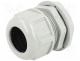 Cable gland, PG29, IP68, Mat  polyamide, dark grey, UL94V-2