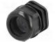 Cable gland, PG42, IP68, Mat  polyamide, black, UL94V-2, Gasket  NBR