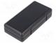   - Enclosure  multipurpose, X 65mm, Y 131mm, Z 30mm, ABS, black