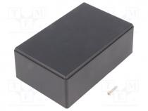 10013-B.9 - Enclosure  multipurpose, X 69mm, Y 109mm, Z 40mm, ABS, black