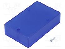 10016.33 - Enclosure  multipurpose, X 57mm, Y 90mm, Z 23mm, ABS