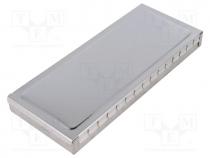 16160.16 - Enclosure  shielding, X 68mm, Y 161mm, Z 17mm, steel