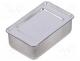 453.15 - Enclosure  shielding, X 31mm, Y 50mm, Z 17mm, MICRO, steel