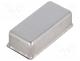 454.15 - Enclosure  shielding, X 31mm, Y 63mm, Z 17mm, MICRO, steel