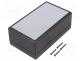 760.9 - Enclosure  multipurpose, X 85mm, Y 145mm, Z 55mm, with panel, ABS