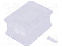 Enclosure  for computer, transparent, X 73mm, Y 100mm, Z 42mm