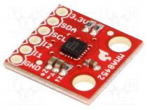 Sensor  accelerometer, 1.95....3.6VDC, IC  MMA8452Q, Interface  I2C