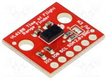 Sensor  distance, 2.8VDC, Interface  I2C, infrared, 0÷0.25m