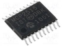 MCP2515-I/ST - Integrated circuit  CAN controller, Channels 1, 1Mbps, TSSOP20