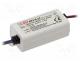  LED - Pwr sup.unit  switched-mode, LED, 8W, 12VDC, 0.67A, 90÷264VAC, IP42