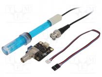 Sensor  pH, 5VDC, Interface  analog, Kit  module, cables, Channels 1