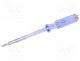 Continuity tester - Tester  voltage indicator, 100÷250V, Blade length 100mm