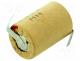 ACCU-4/5SC-P - Re-battery  Ni-MH, 4/5SC, 1.2V, 2000mAh, Leads  soldering lugs