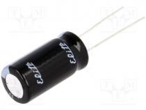 PJ2W220MNN1620 - Capacitor  electrolytic, THT, 22uF, 450VDC, Ø16x20mm, Pitch 7.5mm