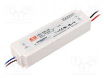 LPV-100-24 - Pwr sup.unit  switched-mode, LED, 100.8W, 24VDC, 4.2A, 90÷264VAC