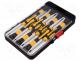   - Set  screwdrivers, Pcs 7, Phillips cross, precision, slot