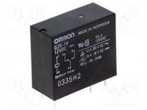 G2R-14-12DC - Relay  electromagnetic, SPDT, Ucoil 12VDC, 10A/250VAC, 10A/30VDC