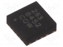 Sensor  accelerometer, Range 2/4/8g, -40....85C, 1.95....3.6V