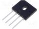 GBU8J - Single phase rectifier bridge, Urmax 600V, If 8A, Ifsm 200A, GBU