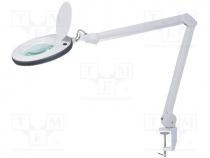 Desktop magnifier with backlight, Mag 5dpt(x2.25), 22W, Plug  EU