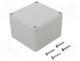 Z-111H-ABS - Enclosure  multipurpose, X 80mm, Y 82mm, Z 55mm, ABS, grey, gasket